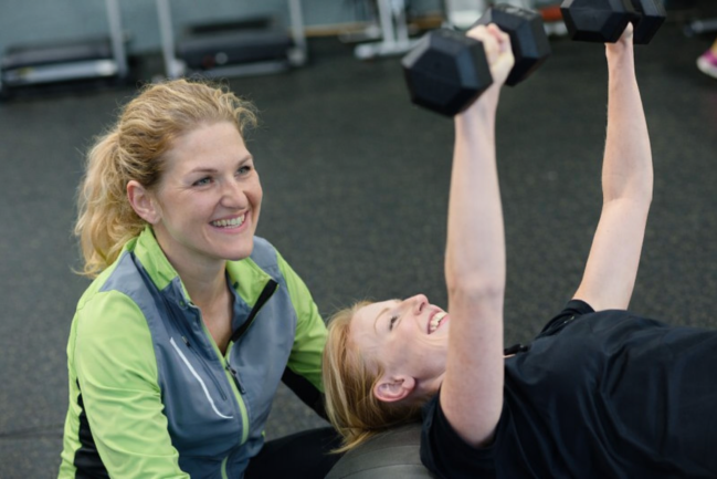 Personal Training im Fitnessstudio